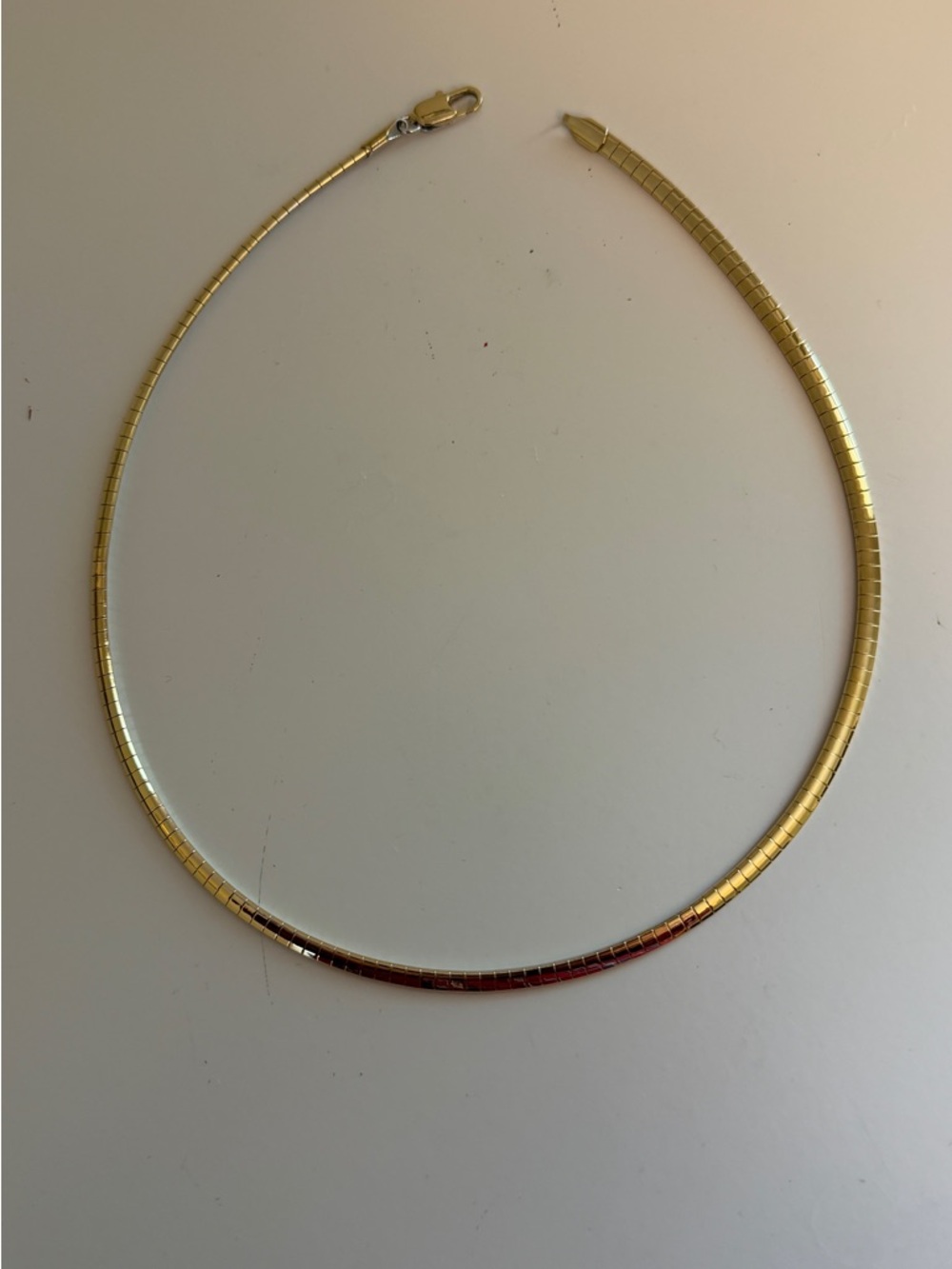 Lia Sophia Gold-Tone on one side, Silver-Tone on other side Herringbone Necklace